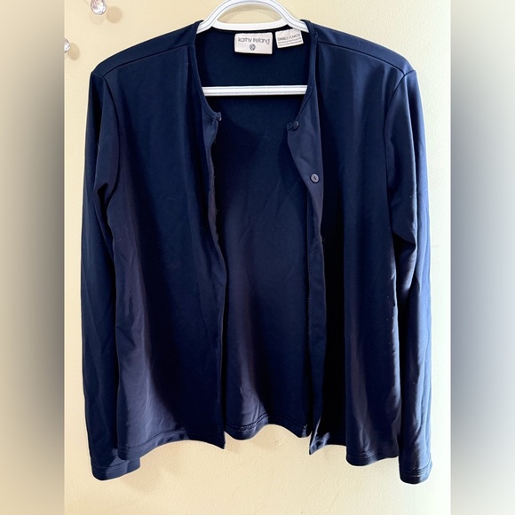 Navy Blue Cardigan - Picture 2 of 5